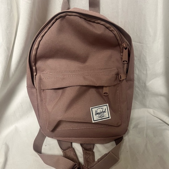 HERSCHEL Suppy Co. Women’s Classic Light Rosette Small Backpack Pocket Zip - Picture 1 of 3